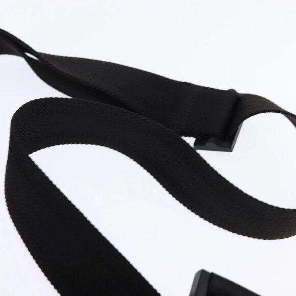 GUCCI Web Sherry Line Shoulder Bag Nylon Black - Picture 8 of 15